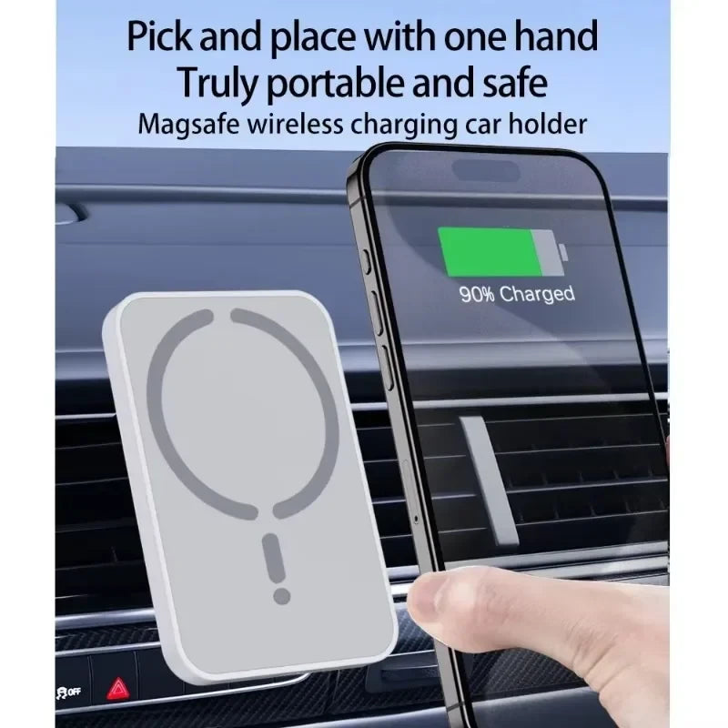 Magnetic Wireless Car Phone Mount