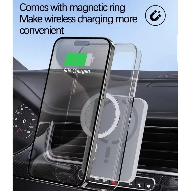 Magnetic Wireless Car Phone Mount