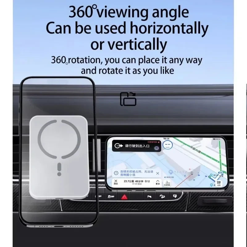 Magnetic Wireless Car Phone Mount