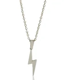 Square Pendant Stainless Steel Necklace for Women