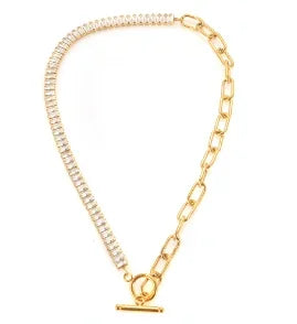 Square Pendant Stainless Steel Necklace for Women