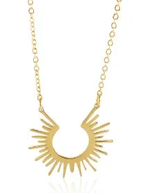 Square Pendant Stainless Steel Necklace for Women