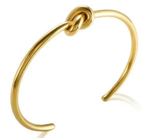 Stainless Steel Crystal Cuff Bracelet for Women