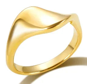 Rhinestone Stainless Steel Ring for Women