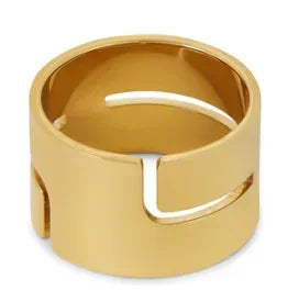 Rhinestone Stainless Steel Ring for Women