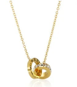 Square Pendant Stainless Steel Necklace for Women