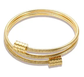 Stainless Steel Crystal Cuff Bracelet for Women