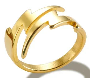 Rhinestone Stainless Steel Ring for Women