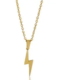 Square Pendant Stainless Steel Necklace for Women