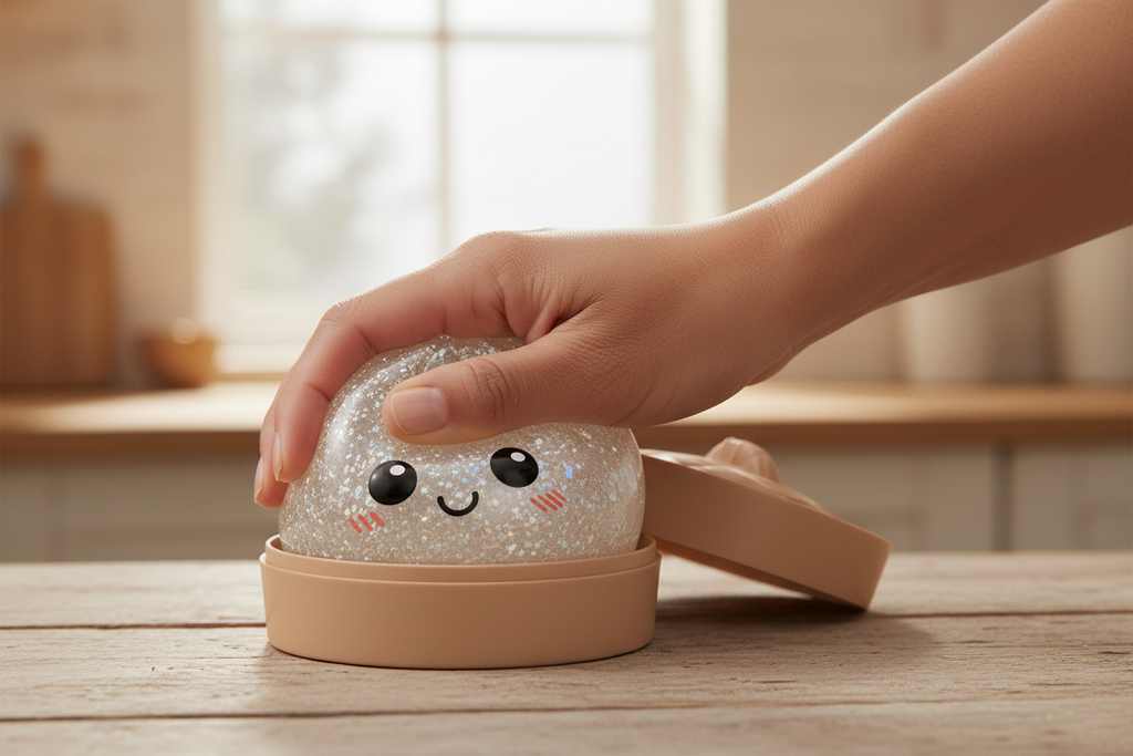 Dumpling Stress Ball - In Hand