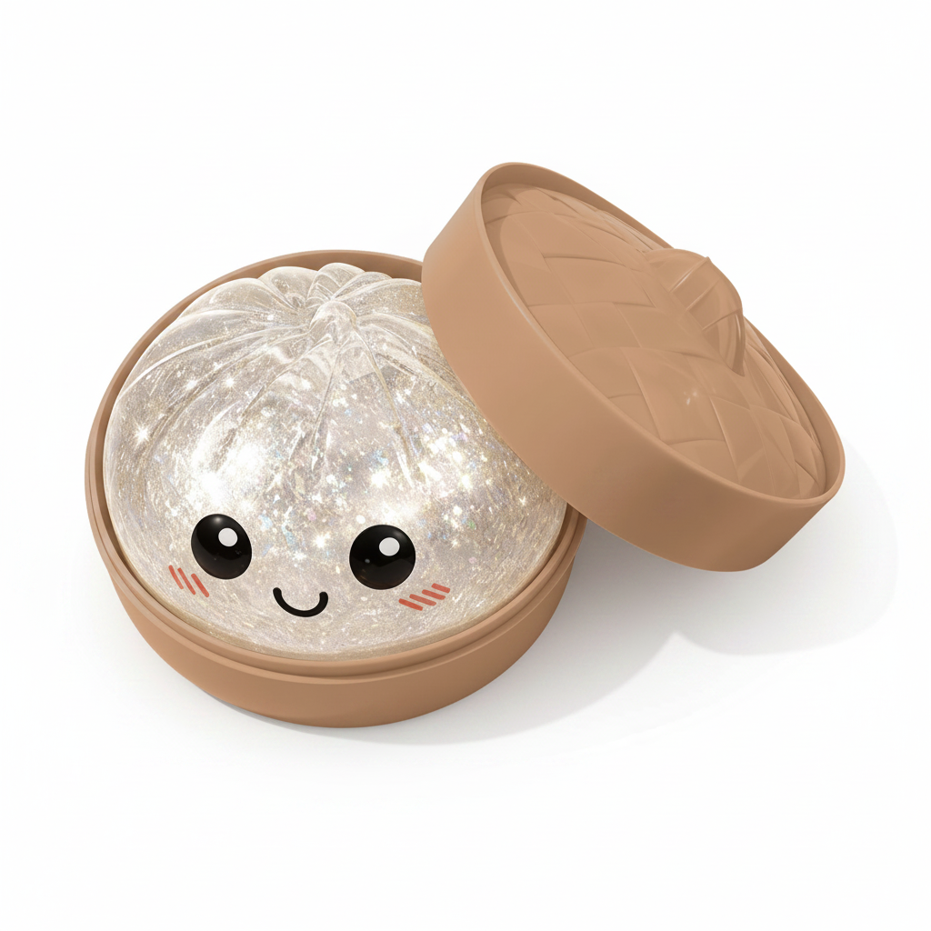Dumpling Stress Ball - White Background
