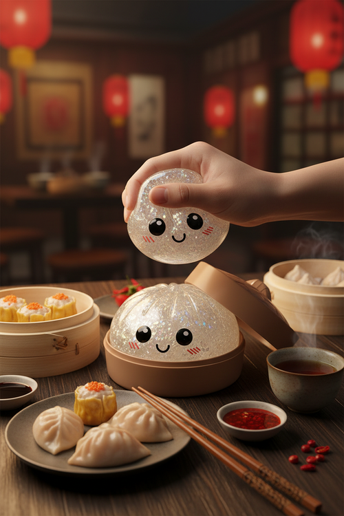Dumpling Toy - Dim Sum Aesthetic