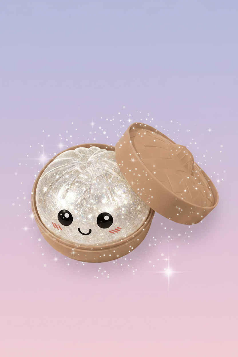 Dumpling Toy - TikTok Pastel Glitter